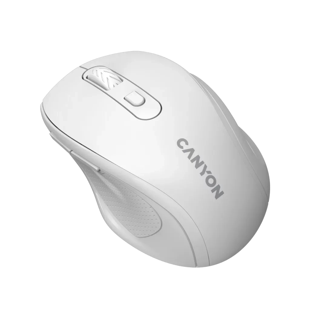 Мышь Canyon OnClick 20 Ergonomic Silent Wireless White (CNE-CMSW20W) фото3