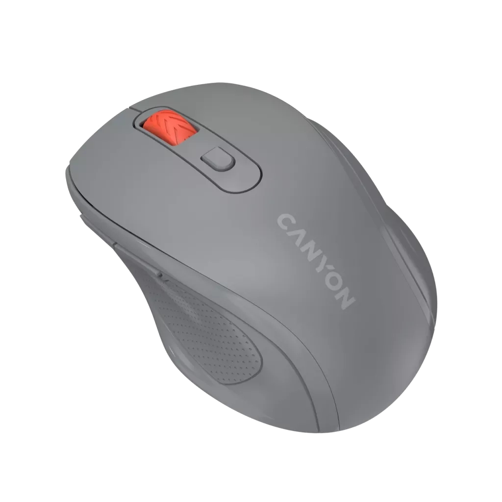 Мышь Canyon OnClick 20 Ergonomic Silent Wireless Dark Grey (CNE-CMSW20DG) фото3