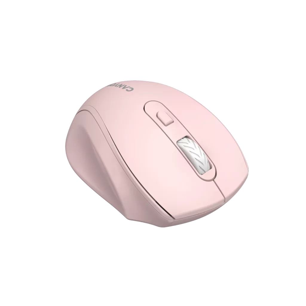 Мышь Canyon OnClick 20 Ergonomic Silent Wireless Pink (CNE-CMSW20P) фото2