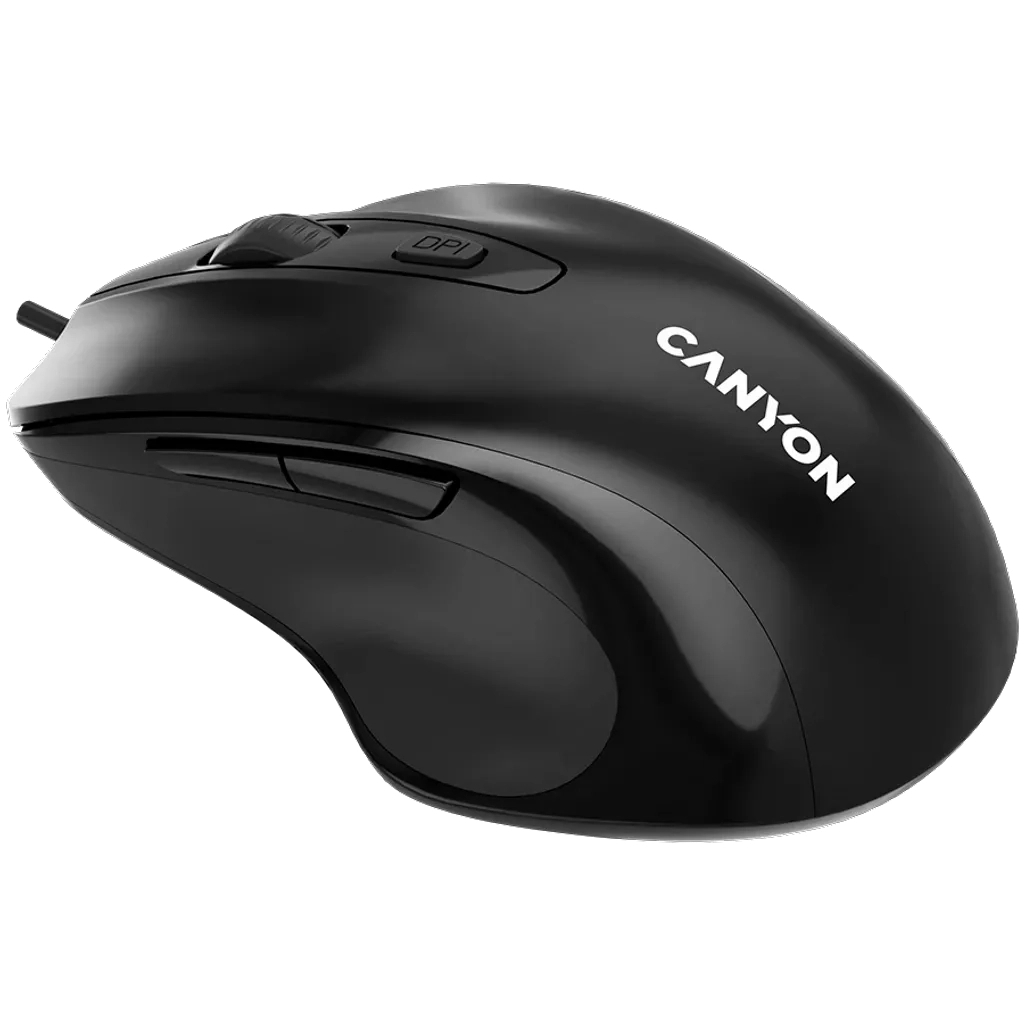 Мышь Canyon M-6 Wired Black (CNE-CMS6) фото4