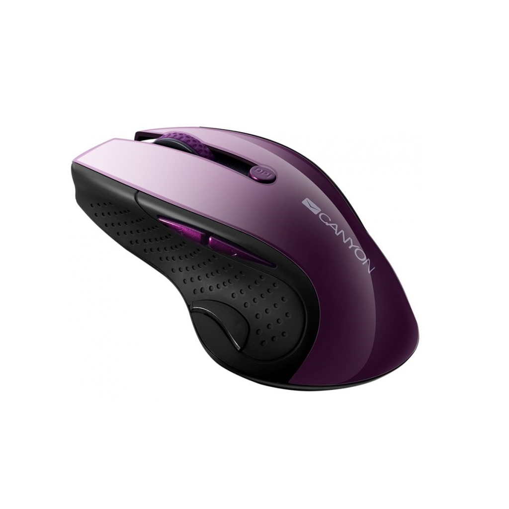 Мышь Canyon MW-01 Wireless Purple (CNS-CMSW01P) фото3