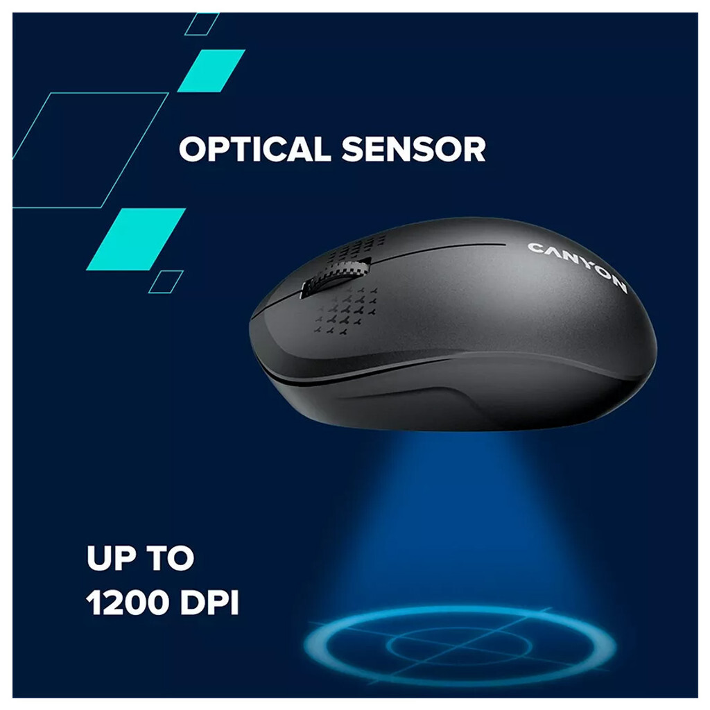Мышь Canyon MW-04 Black (CNS-CMSW04B) фото7