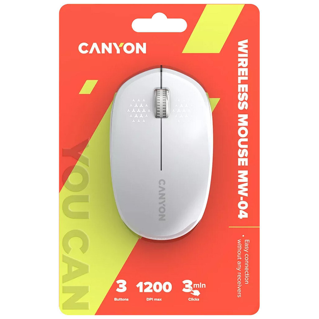 Мышь Canyon MW-04 White (CNS-CMSW04W) фото6