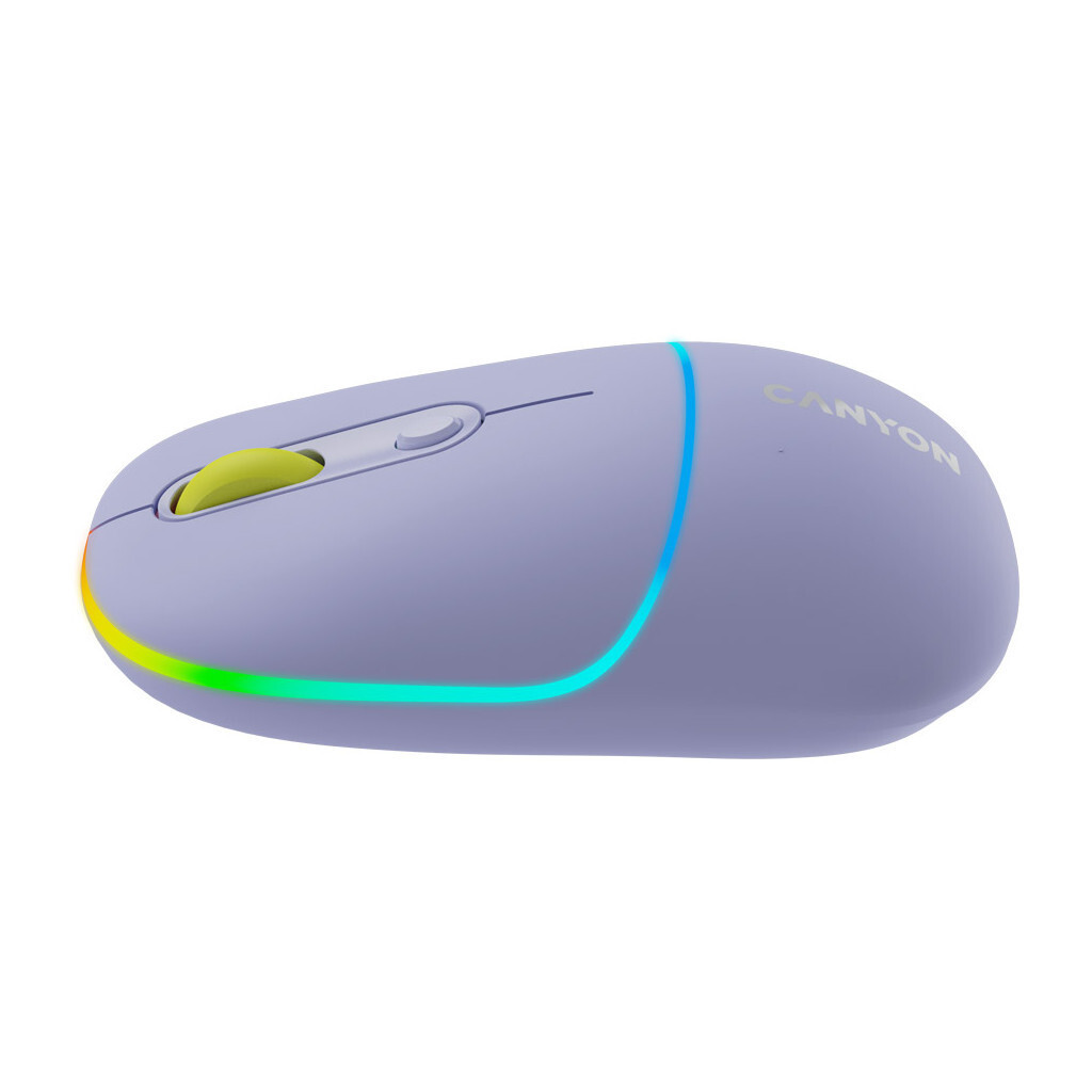 Мышь Canyon MW-22 2in1 BT/ Wireless Lavender (CNS-CMSW22ML) фото2