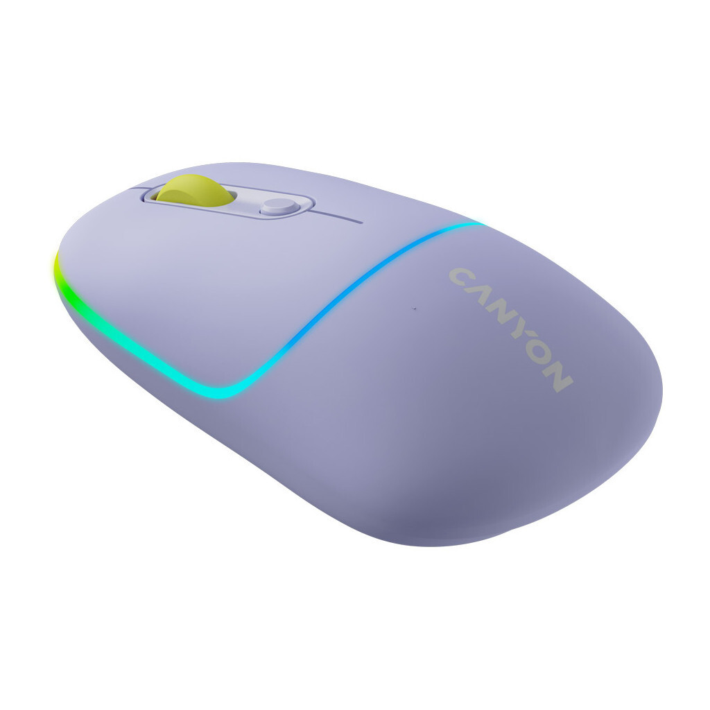 Мышь Canyon MW-22 2in1 BT/ Wireless Lavender (CNS-CMSW22ML) фото5