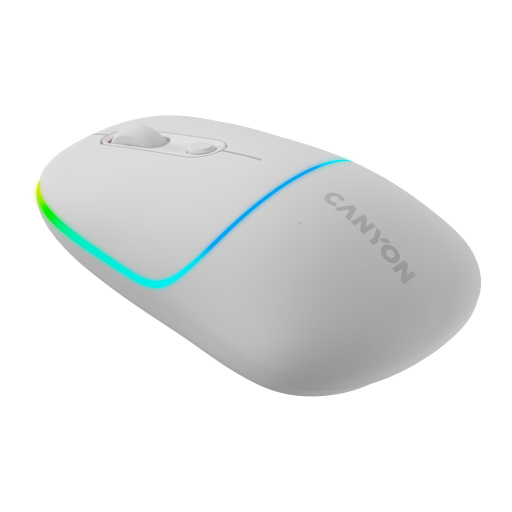 Мышь Canyon MW-22 2in1 BT/ Wireless Snow White (CNS-CMSW22SW) фото2