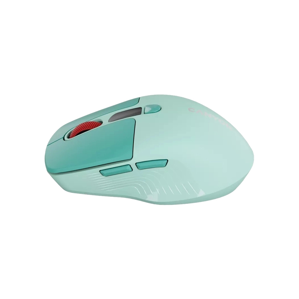 Мышь Canyon MW-26 LCD Silent Dual Mode Wireless Green (CNS-CMSW26GR) фото3