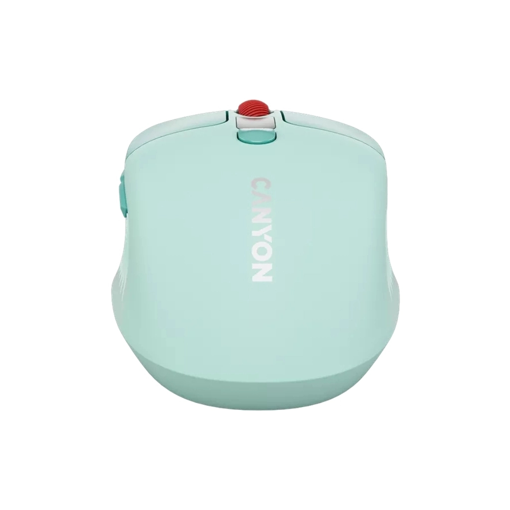 Мышь Canyon MW-26 LCD Silent Dual Mode Wireless Green (CNS-CMSW26GR) фото7