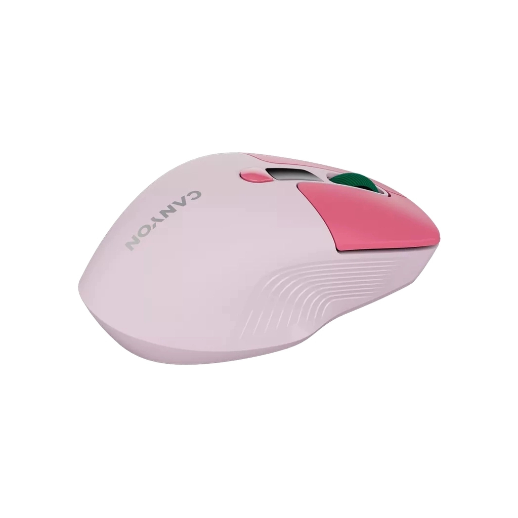 Мышь Canyon MW-26 LCD Silent Dual Mode Wireless Pink (CNS-CMSW26P) фото5