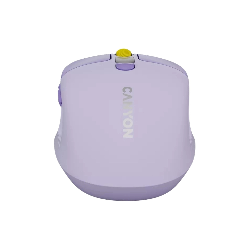 Мышь Canyon MW-26 LCD Silent Dual Mode Wireless Violet (CNS-CMSW26V) фото9