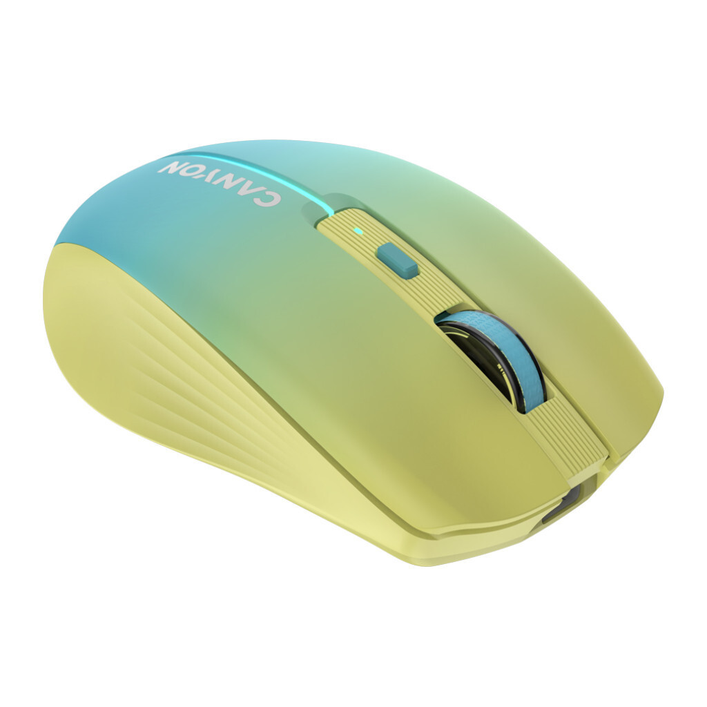 Мышь Canyon MW-44 Wireless Rechargeable Yellow Blue (CNS-CMSW44UA) фото5