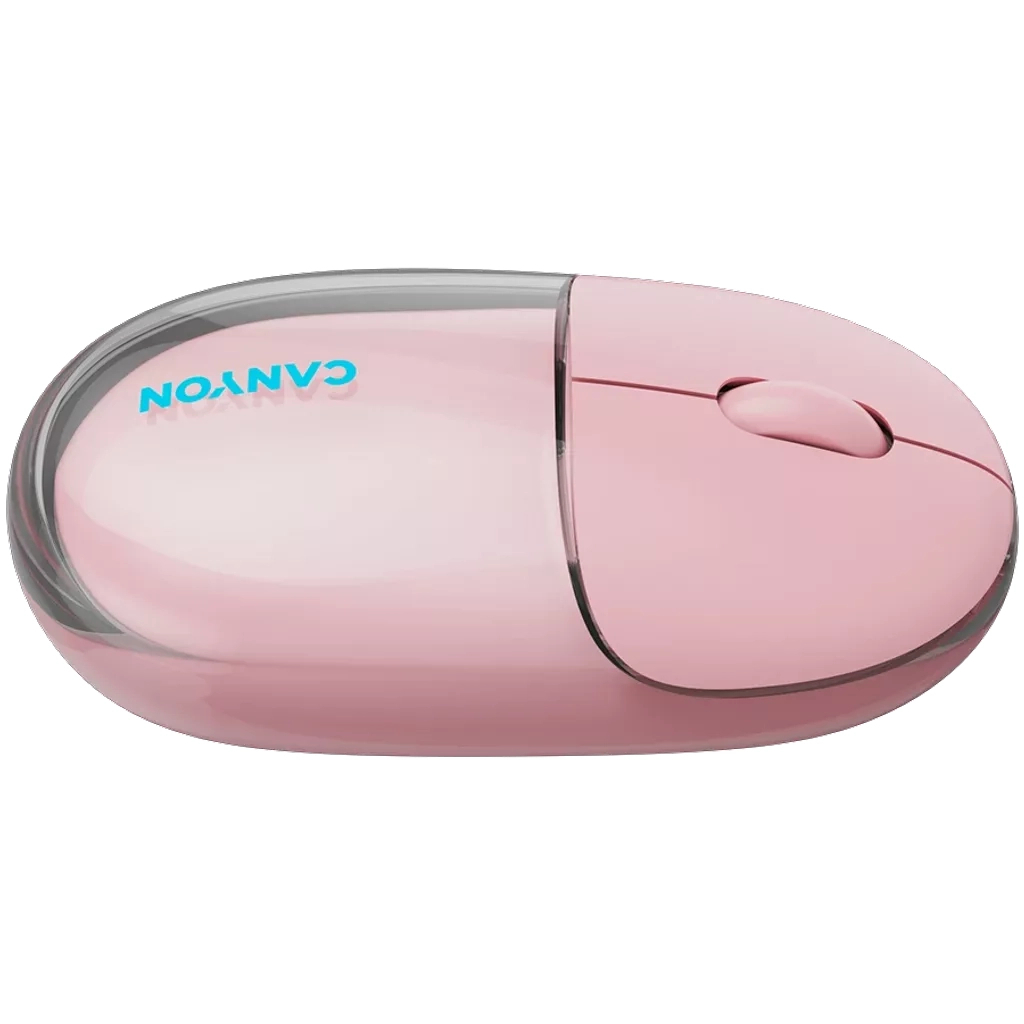 Мышь Canyon OnClick 24 Wireless Transparent Pink (CNS-CMSW24P) фото6