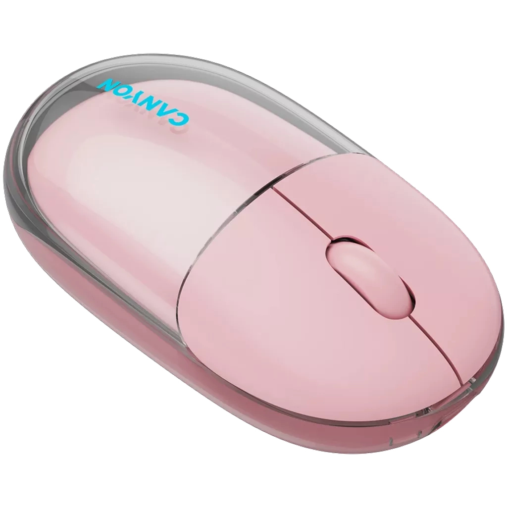 Мышь Canyon OnClick 24 Wireless Transparent Pink (CNS-CMSW24P) фото8
