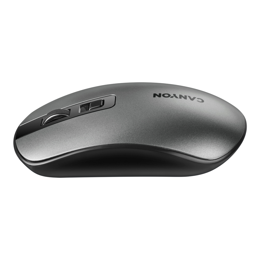 Мышь Canyon MW-18 Wireless Rechargeable Dark Grey (CNS-CMSW18DG) фото3