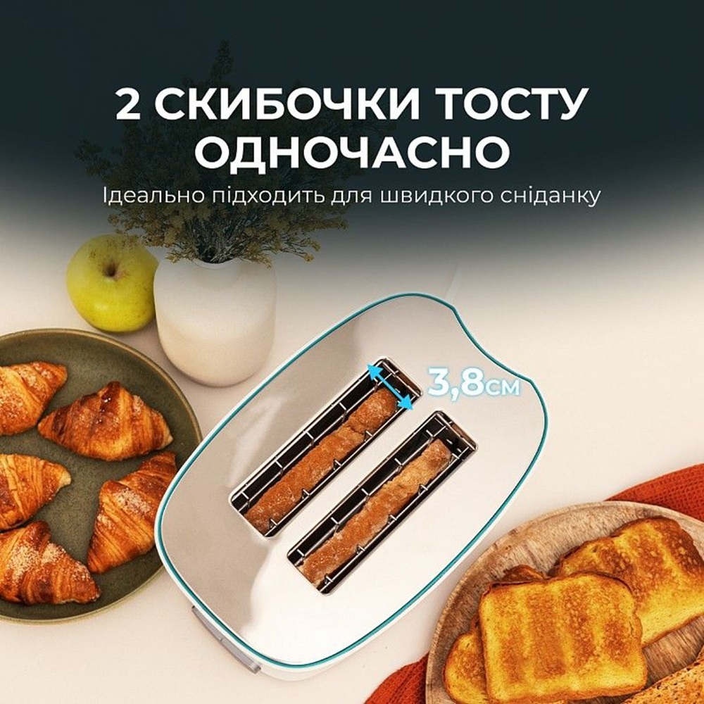 Тостер Cecotec Toast&Taste Double W (CCTC-02181) фото5