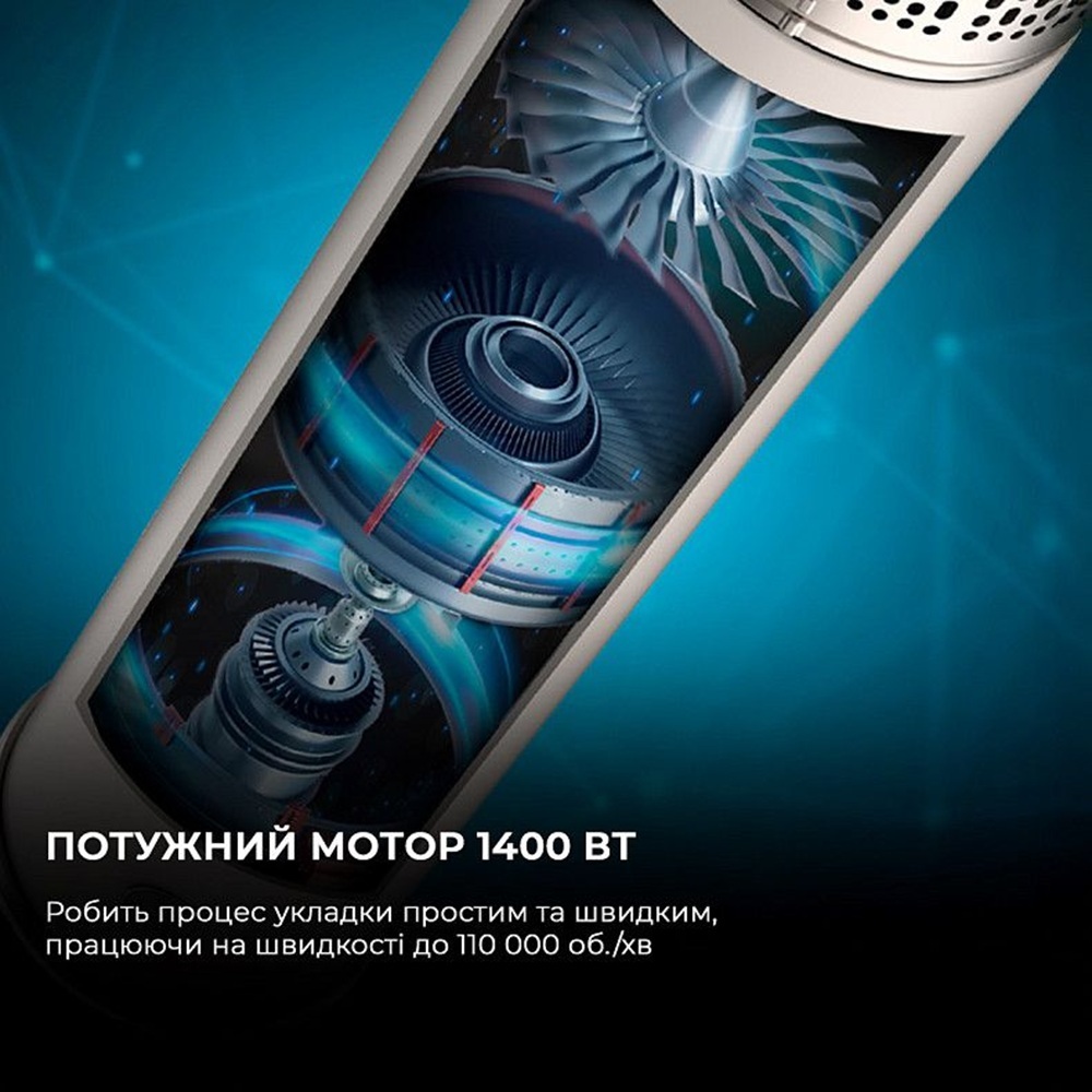 Стайлер Cecotec Bamba Ceramic Care 14in1 AirGlam Black (CCTC-00251) фото2