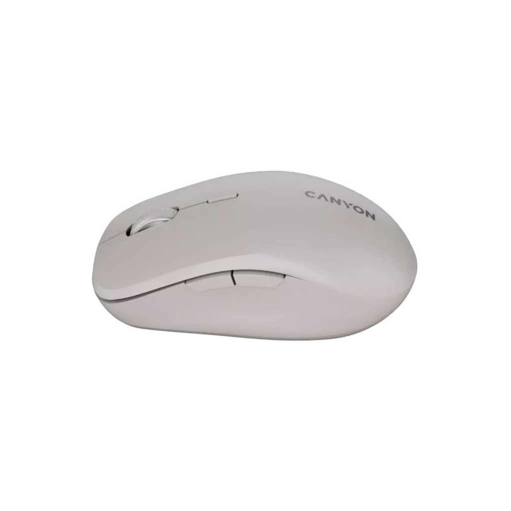 Мышь Canyon MW-12 Wireless Beige (CNS-CMSW12BG) фото3
