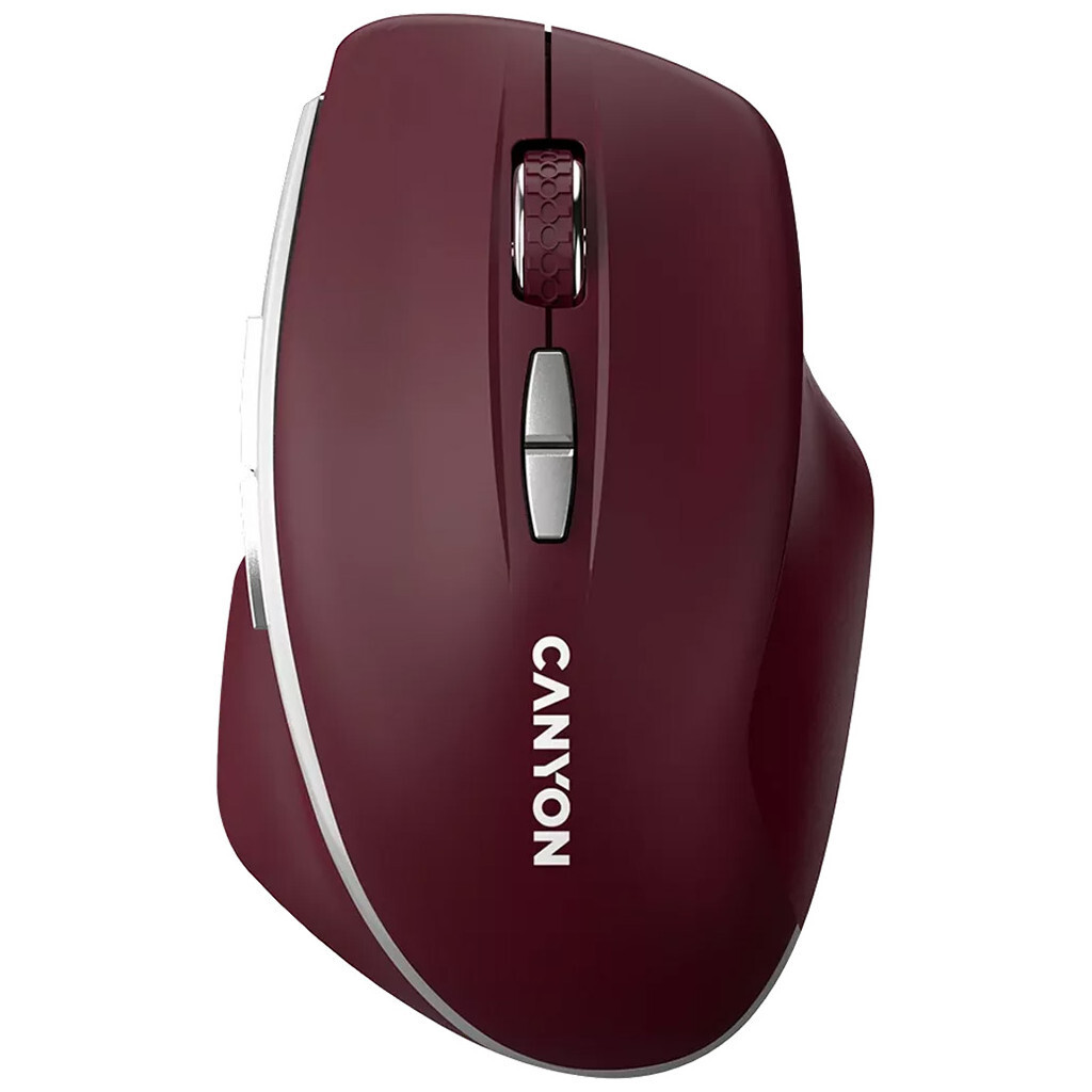 Мышь Canyon MW-21 Wireless Burgundy Red (CNS-CMSW21BR) фото3