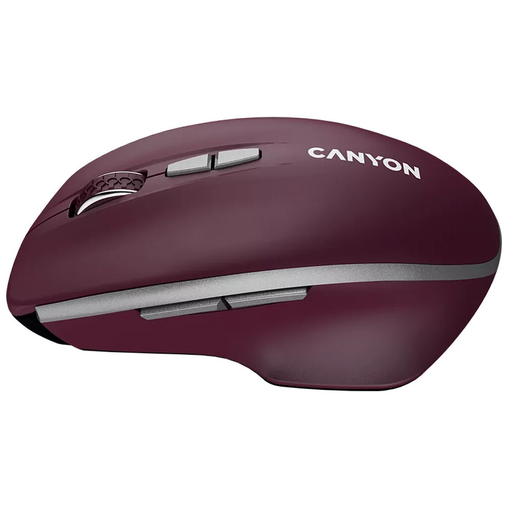 Мышь Canyon MW-21 Wireless Burgundy Red (CNS-CMSW21BR) фото4