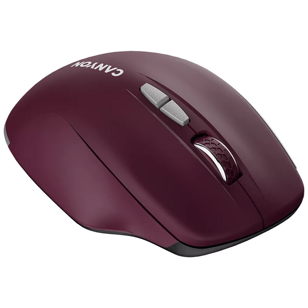 Мышь Canyon MW-21 Wireless Burgundy Red (CNS-CMSW21BR) фото5