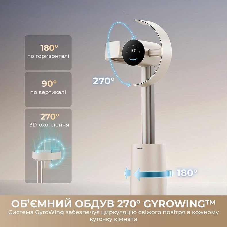 Вентилятор Dreame Bladeless Fan MF10 (CVF22A) фото3