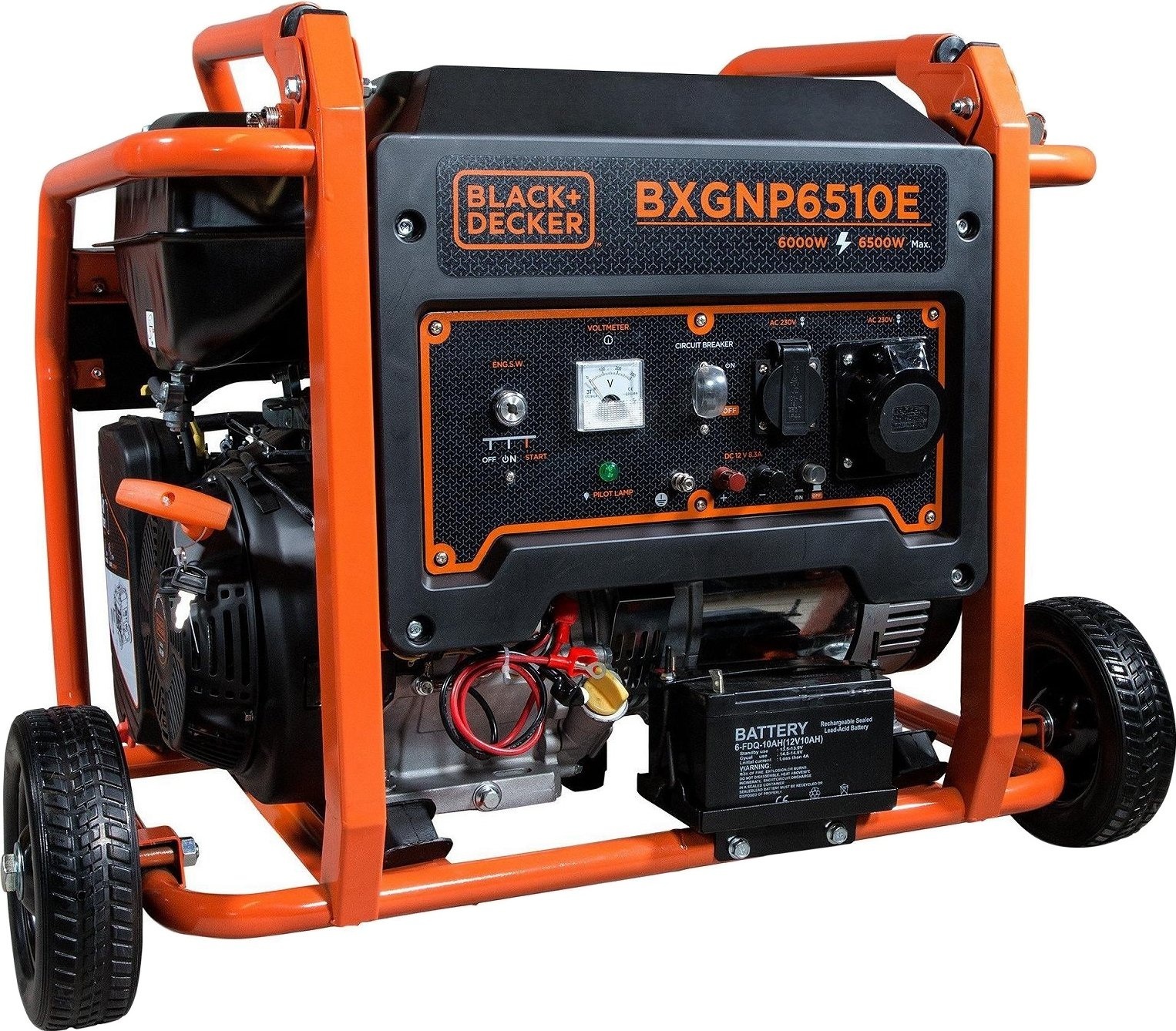Генератор бензиновый Black&Decker (BXGNP6510E) фото3