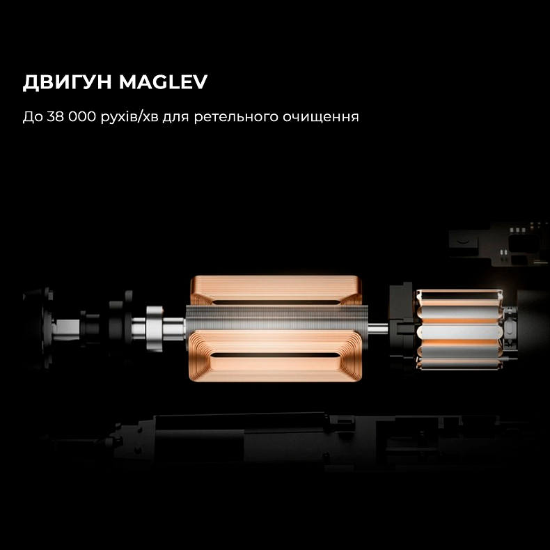 Електрична зубна щітка Oclean Flow S Black (6970810557343) фото3