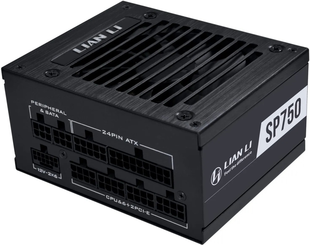 Блок питания Lian Li 80 PLUS Gold 750W Black (G9P.SP0750G.B000.EU) фото3
