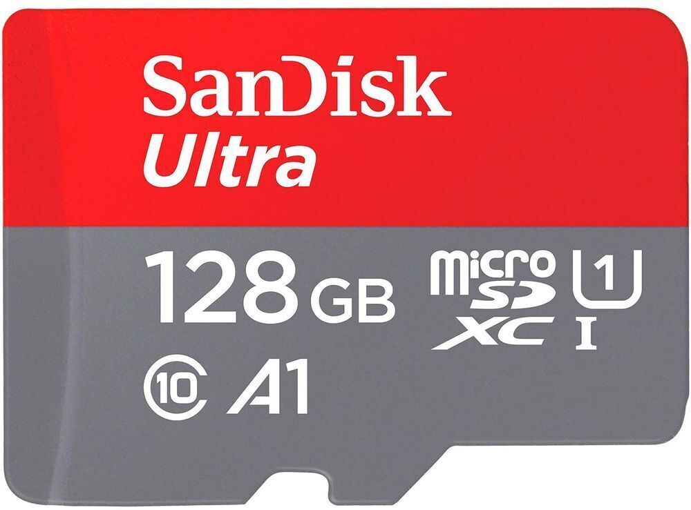Карта пам'яті SanDisk Ultra 128GB UHS-I Class 10 A1 + SD адаптер (SDSQUAB-128G-GN6MA) фото2