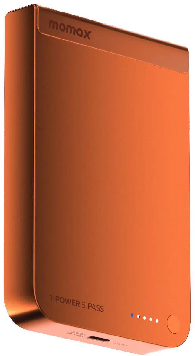 Портативний зарядний пристрій MOMAX WRL 10000mAh ORANGE (IP162Q2M) фото2