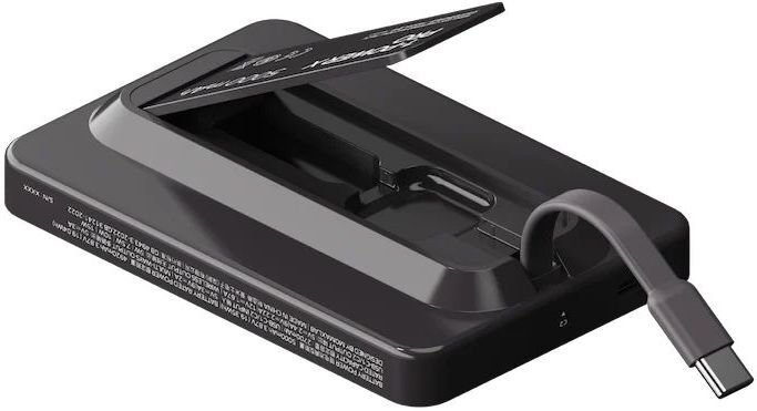 Портативний зарядний пристрій MOMAX WRL 5000mAh BLACK (IP131HKD) фото