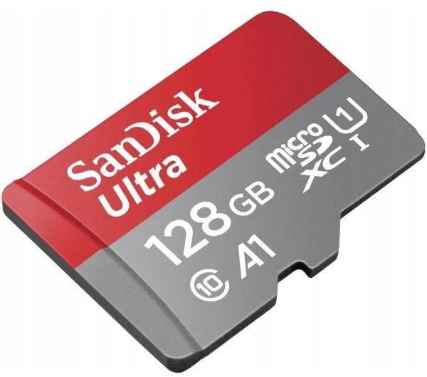 Карта пам'яті SanDisk Ultra 128GB UHS-I Class 10 A1 + SD адаптер (SDSQUAB-128G-GN6IA) фото2
