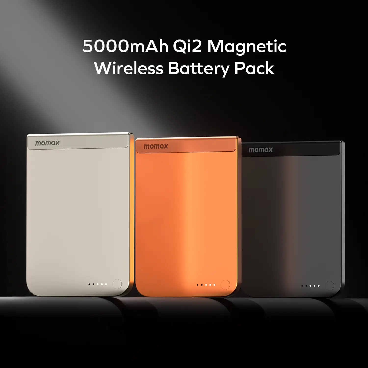 Портативний зарядний пристрій MOMAX WRL 5000mAh BLACK (IP161Q2D) фото6