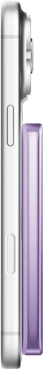 Портативний зарядний пристрій MOMAX WRL 5000mAh PURPLE (IP165U) фото5