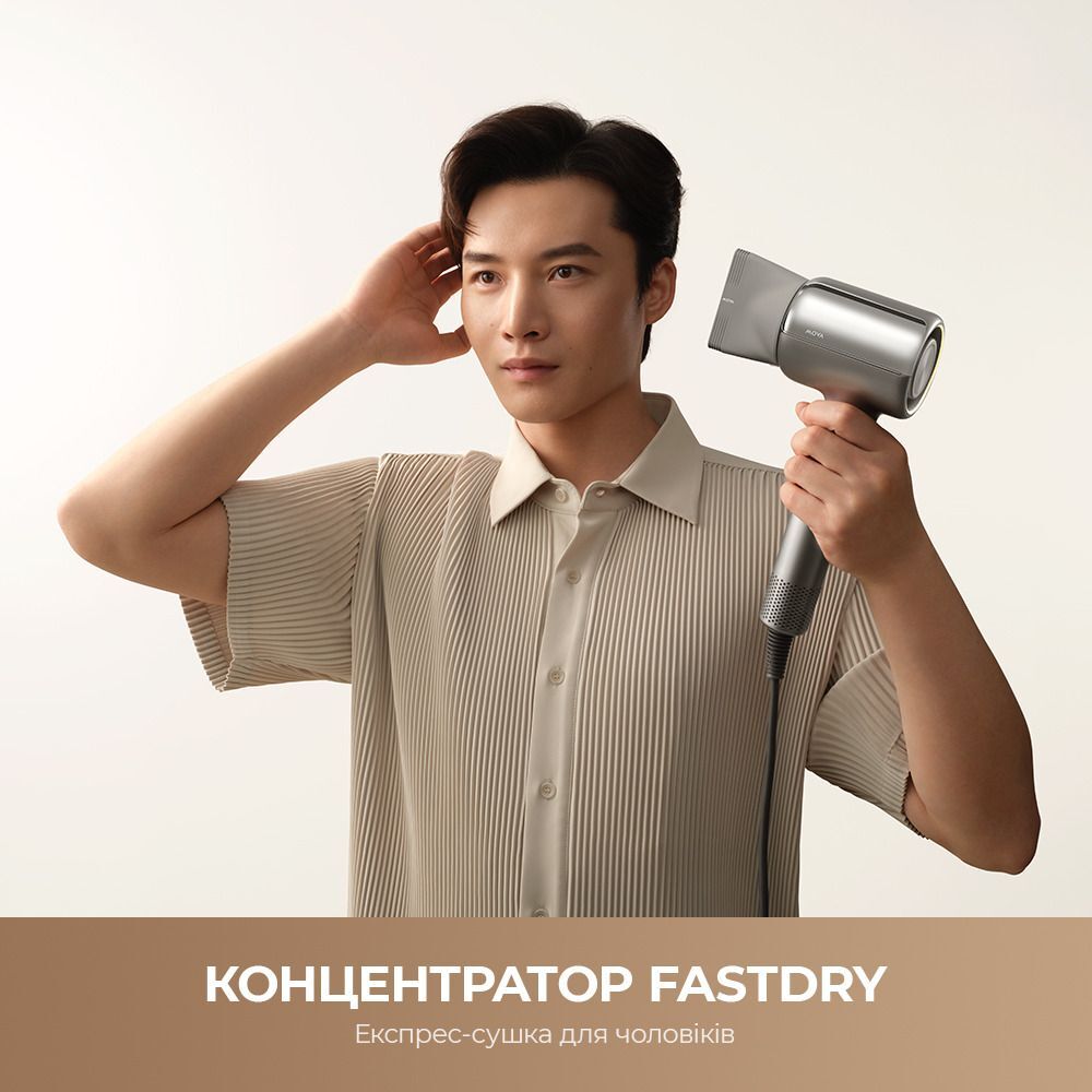 Фен Mova Shine 20 Silver (AMSH20-SIL) фото4
