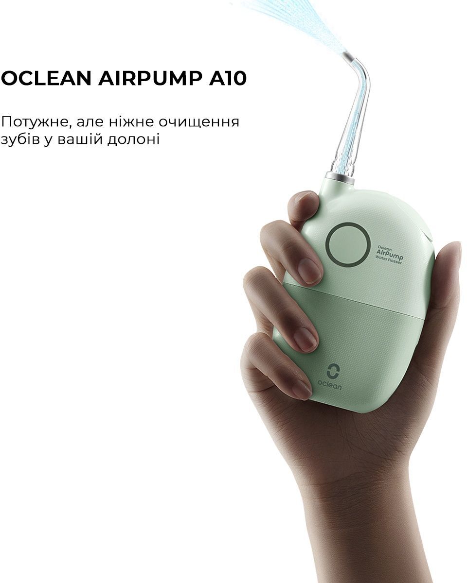 Іригатор Oclean A10 Green (6970810555905) фото6