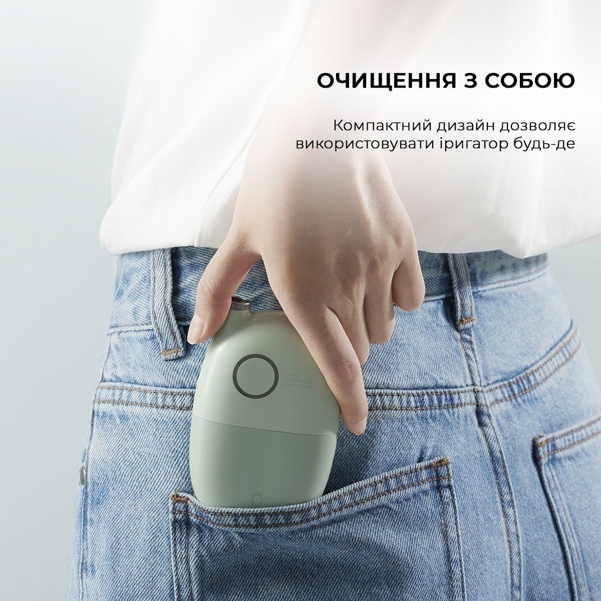 Іригатор Oclean A10 Green (6970810555905) фото13