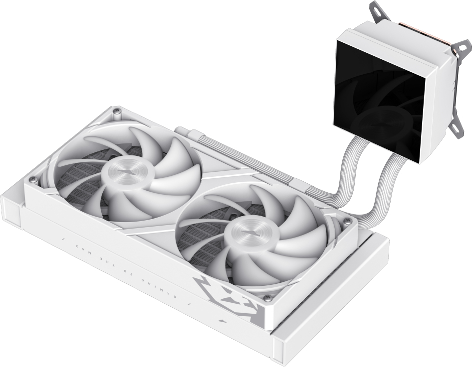 Система рідинного охолодження GameMax GLACIER 240 LCD WH фото8