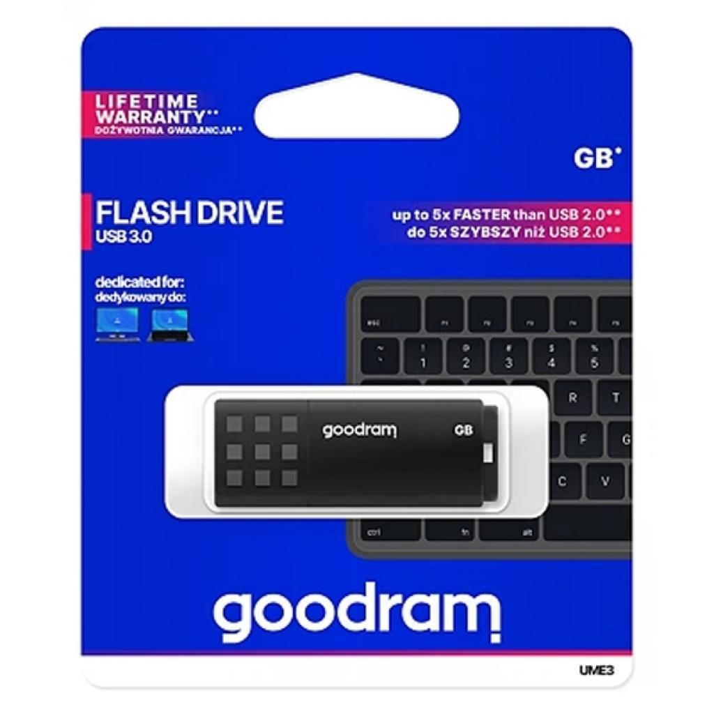 Накопитель GOODRAM USB 3.2 16GB UME3 BLACK (UME3-0160K0R11) фото