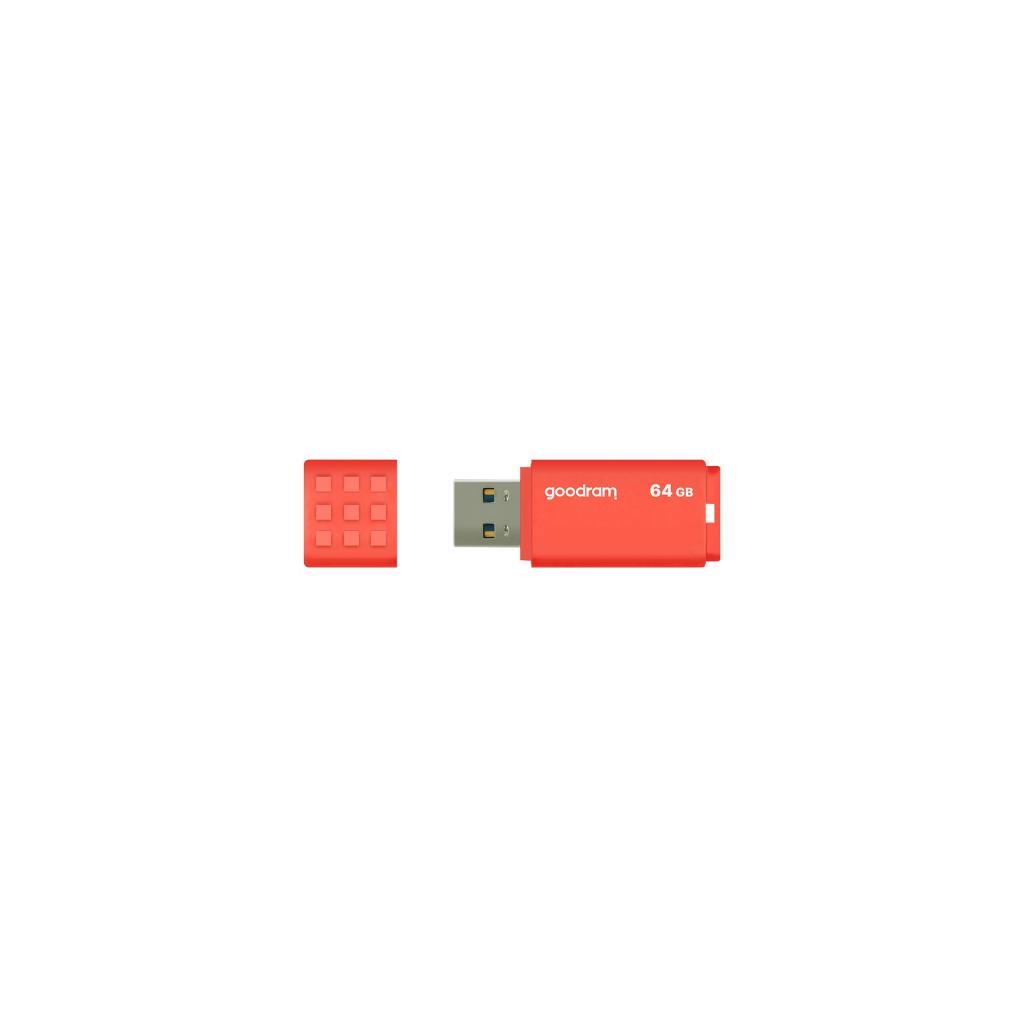 Накопитель GOODRAM USB 3.2 16GB UME3 ORANGE (UME3-0160O0R11) фото2