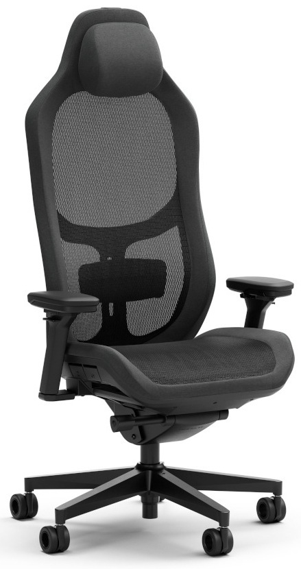 Игровое кресло Donati Refine Fabric Dark, Synchro-tilt, Mesh Black (P2622) фото2
