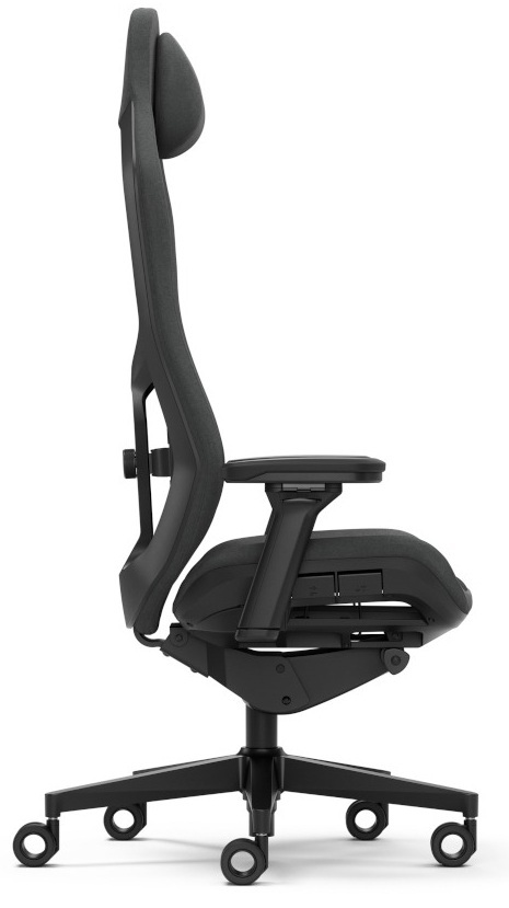 Игровое кресло Donati Refine Fabric Dark, Synchro-tilt, Mesh Black (P2622) фото4