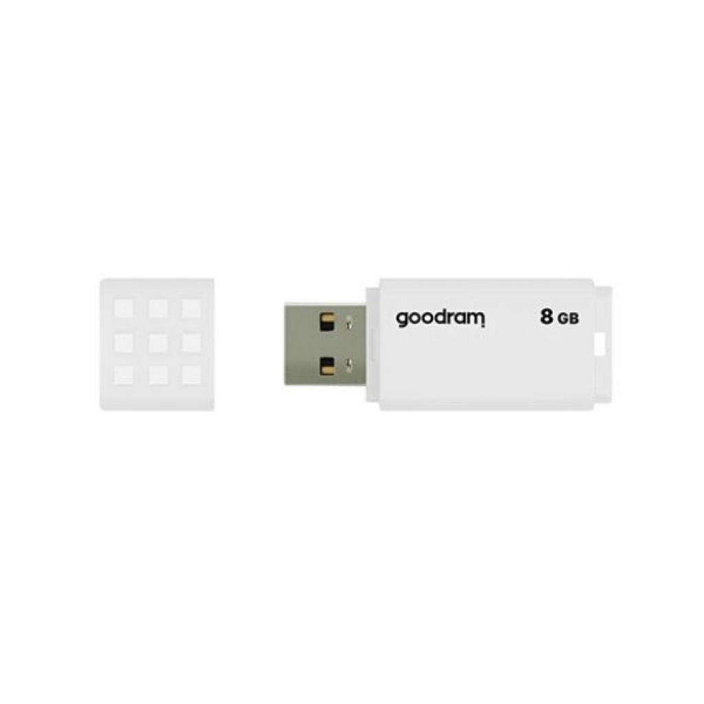 Накопитель GOODRAM USB 2.0 8GB UME2 WHITE (UME2-0080W0R11) фото2