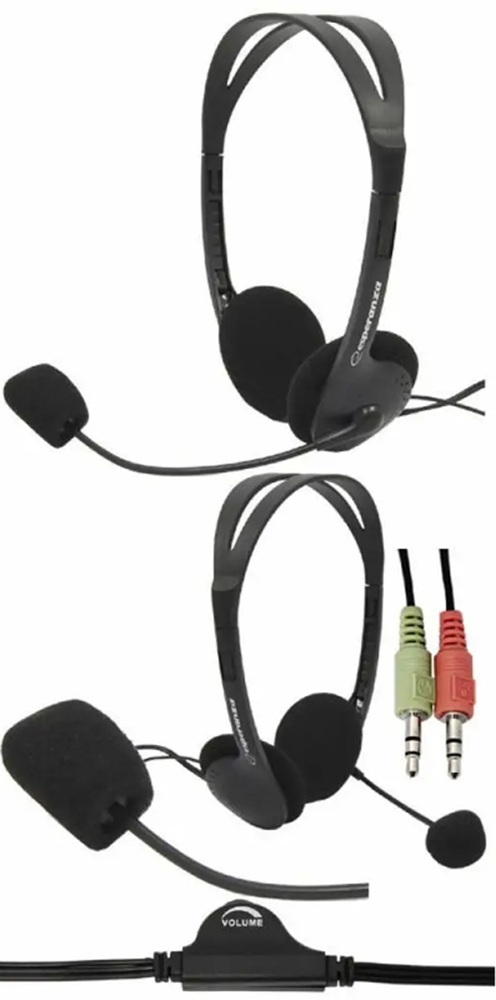Гарнітура Esperanza EH102 Black (EH102) фото3