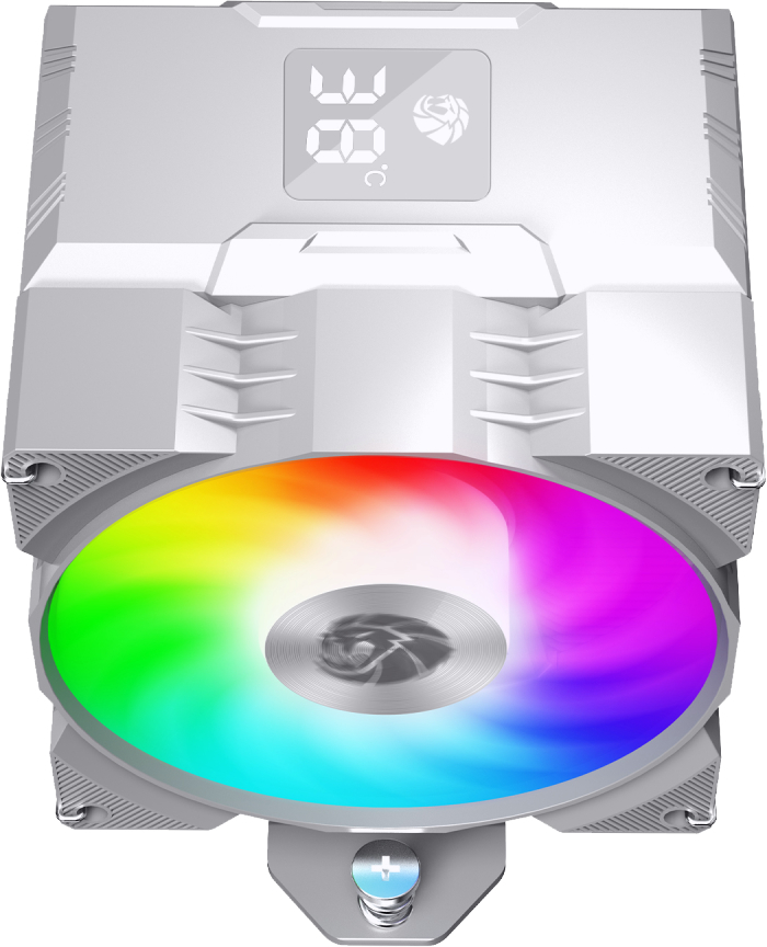 Процесорний кулер GameMax Gamma 90 Digital WH фото3