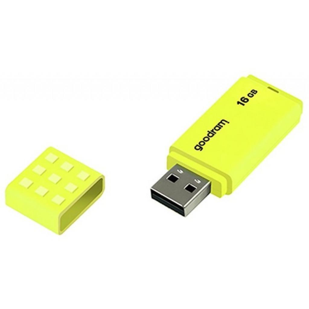Накопитель GOODRAM USB 2.0 16GB UME2 YELLOW (UME2-0160Y0R11) фото2