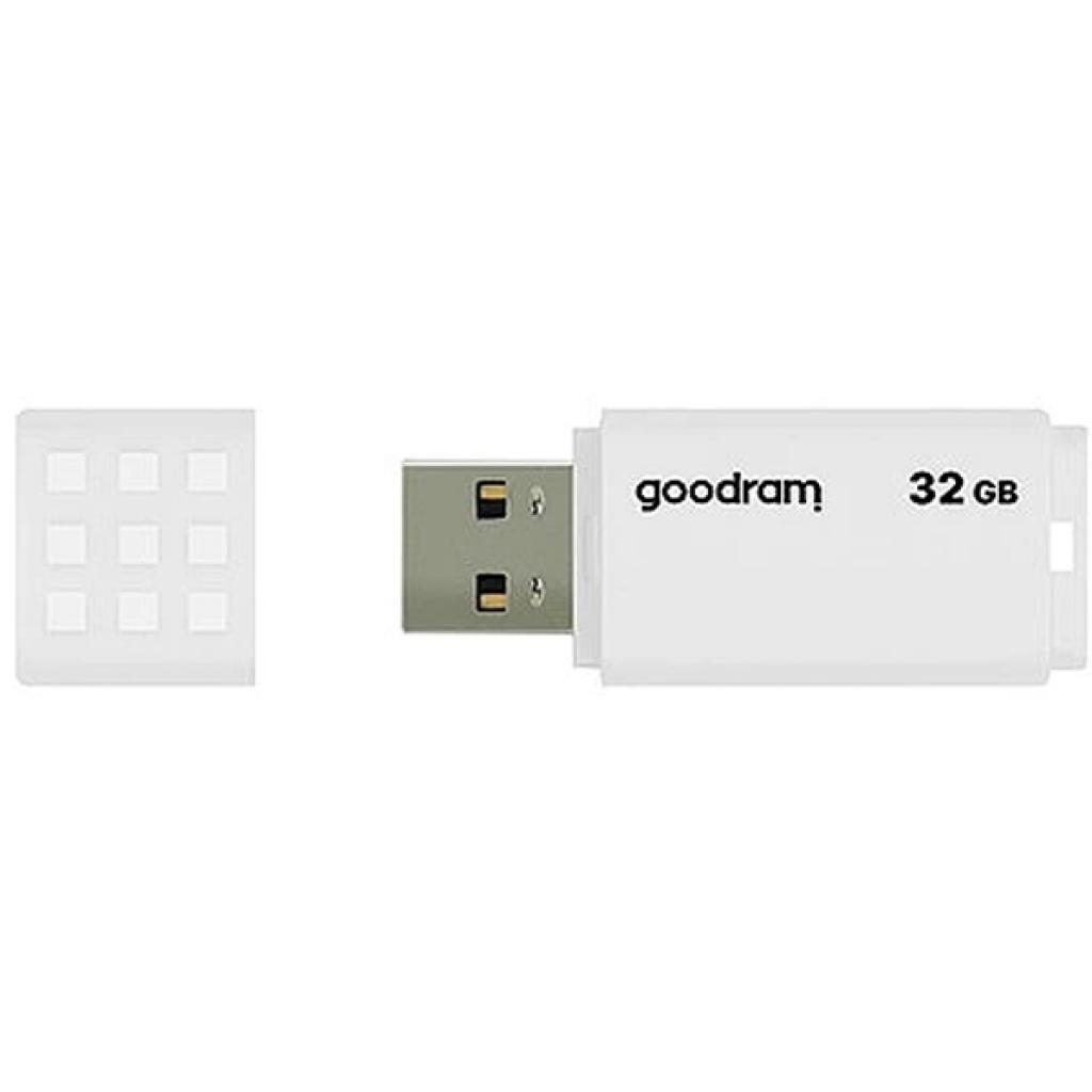 Накопитель GOODRAM USB 2.0 32GB UME2 WHITE (UME2-0320W0R11) фото2