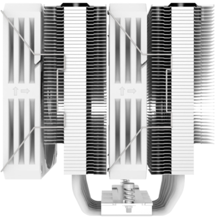Процессорный кулер GameMax Twin 600 White фото4