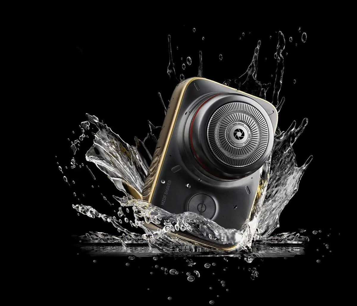 Электробритва Metz Camerist Shaver titanium gold with Bag (MZDF013) фото5