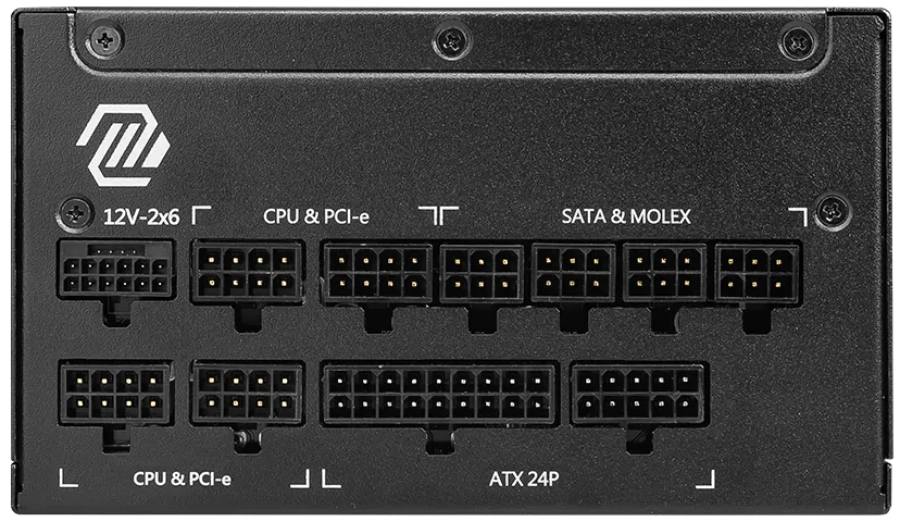 Блок живлення MSI MAG A1000GL PCIE5 II 1000W (306-7ZP9D11-CE0) фото4